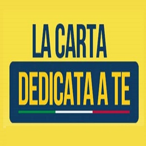 Carta Dedicata a Te 2026/2027